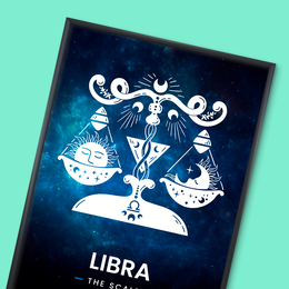Custom Zodiac Poster Carousel 1