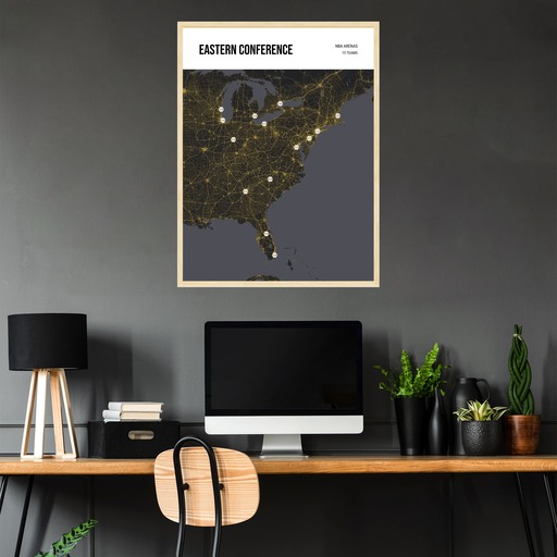 Eastern Conference Poster - Street Map 3