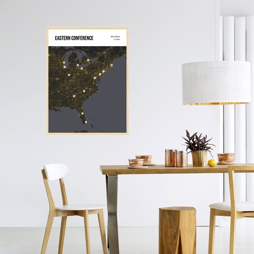 Eastern Conference Poster - Street Map 4