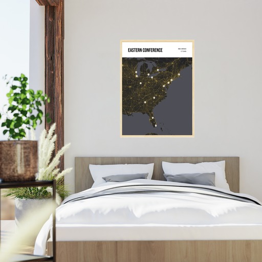Eastern Conference Poster - Street Map 6