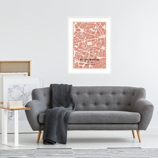 Plaza Mayor Poster - Street Map 4