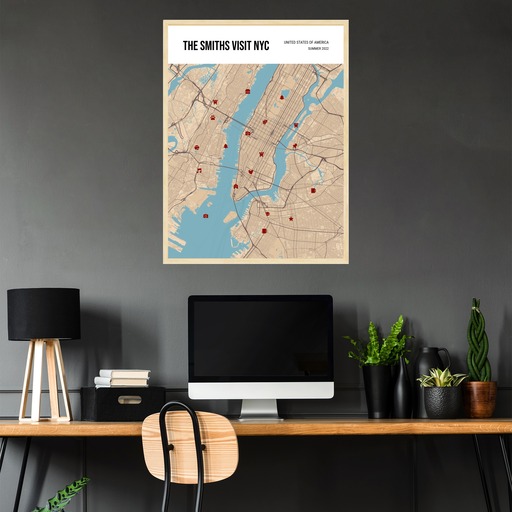 Our Family Trip Poster - Street Map 6