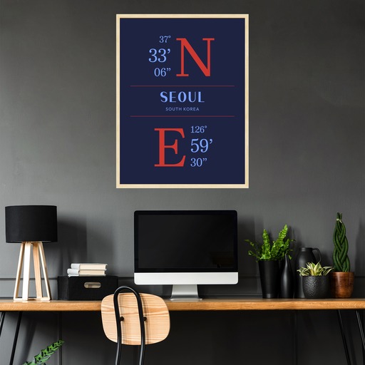Seoul Coordinates Poster 3