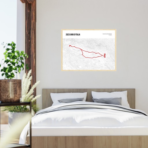 2023 Giro d'Italia Poster - Route Map 5