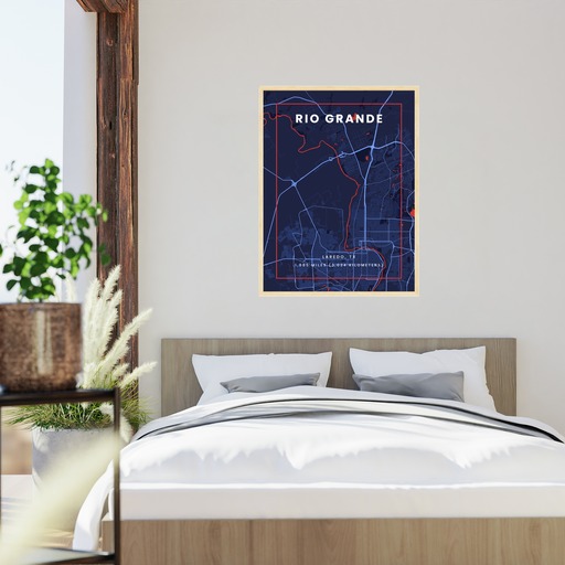 Rio Grande through Laredo in High Energy Poster 6