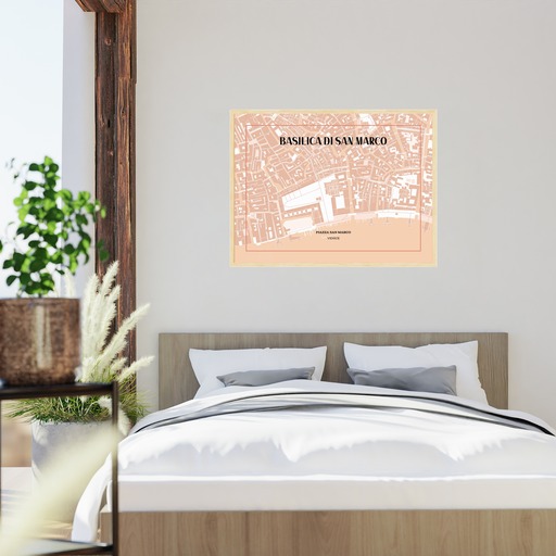 Basilica di San Marco Poster - Street Map 5