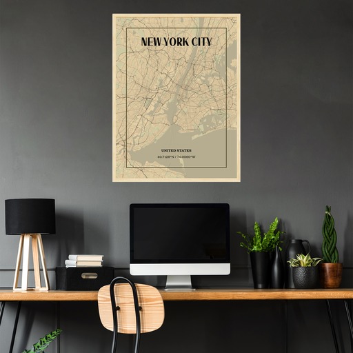 New York City in Vintage Poster 3