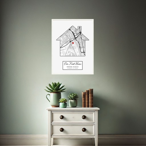 Our First Home -  Street Map 3