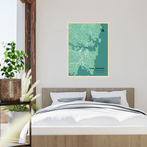 Sydney Harbour Bridge Poster - Street Map 5