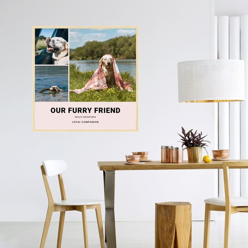 Our Dog Adventures Poster - Photo Collage Print 5