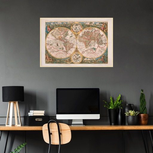 Johannes Baptista Vrients - Old World Map (1596) 2