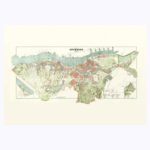 Ludvig Simon - Gothenburg map (1888) 6