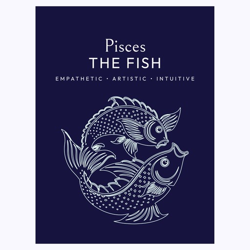 Pisces in Fine Line Print - Custom Zodiac Sign Poster 6