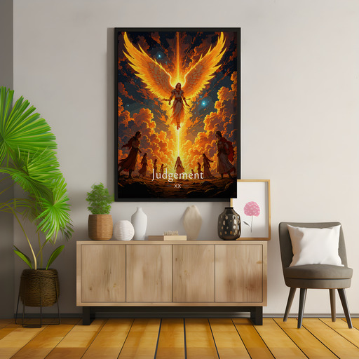 Judgement in Enchanted Surrealism Print - Custom Tarot Card Poster 9