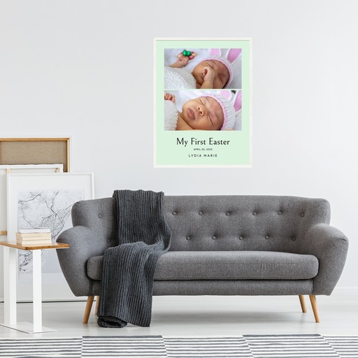 My First Easter Poster - Photo Collage Print 8