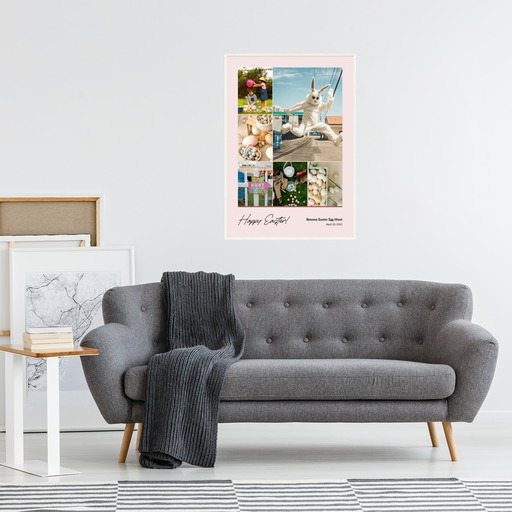 Easter Egg Hunt Poster - Photo Collage Print 8