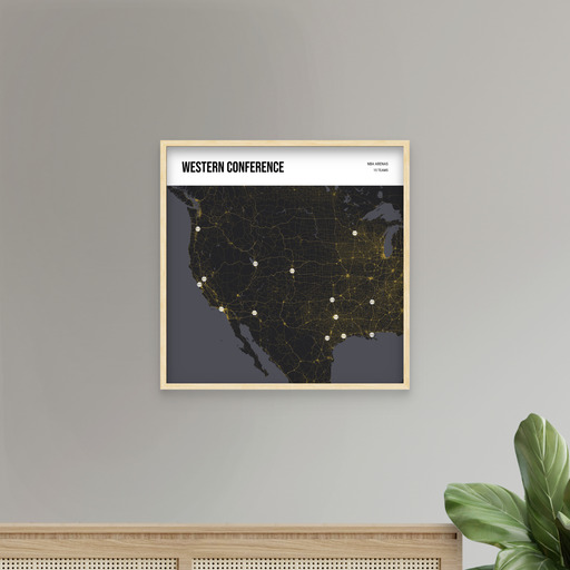 Western Conference Poster - Street Map 10