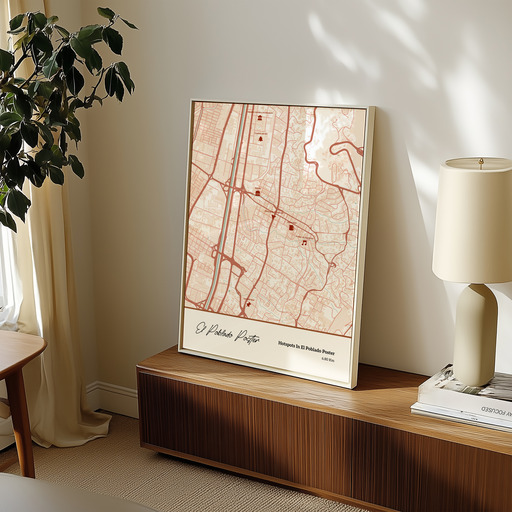 Hotspots in El Poblado Poster - Street Map 11