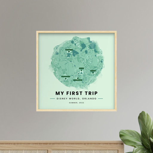 My First Trip Poster - Street Map 8