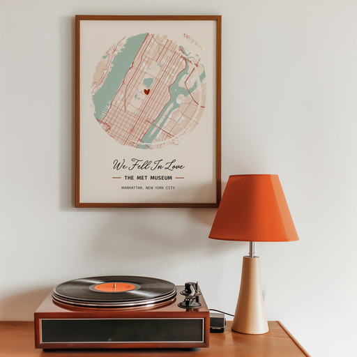 Where We Fell In Love Poster - Street Map 11