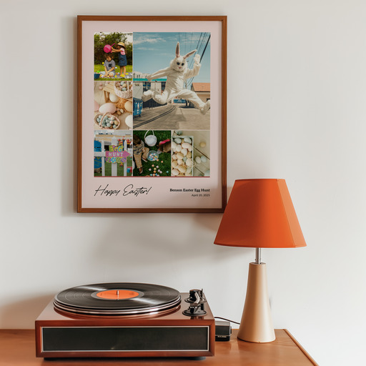 Easter Egg Hunt Poster - Photo Collage Print 9