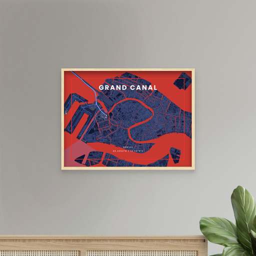 Grand Canal through Venice in High Energy Poster 9