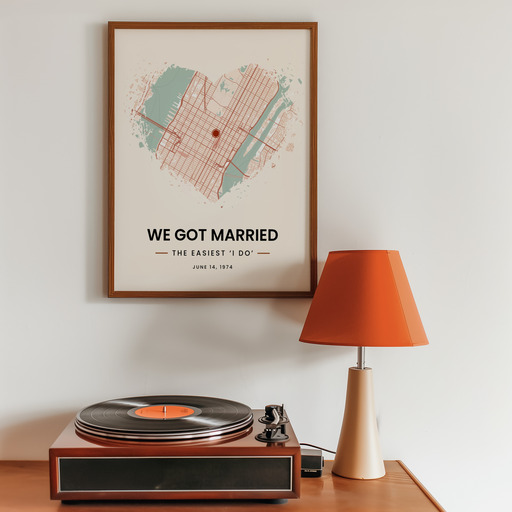 COPY of We Got Married Poster - Street Map 10