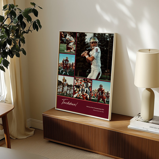 Football Championship Poster - Photo Collage Print 10