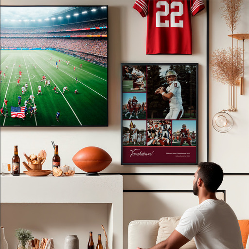 Football Championship Poster - Photo Collage Print 7