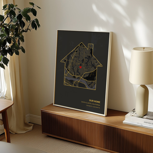 Our Home Poster - Street Map 9