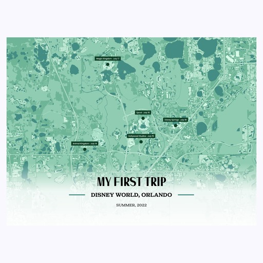 Our Family’s First Trip - Street Map 6
