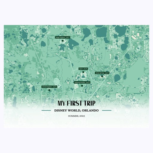 Our Family’s First Trip - Street Map 6