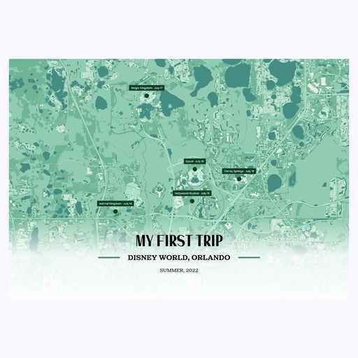 Our Family’s First Trip - Street Map 6