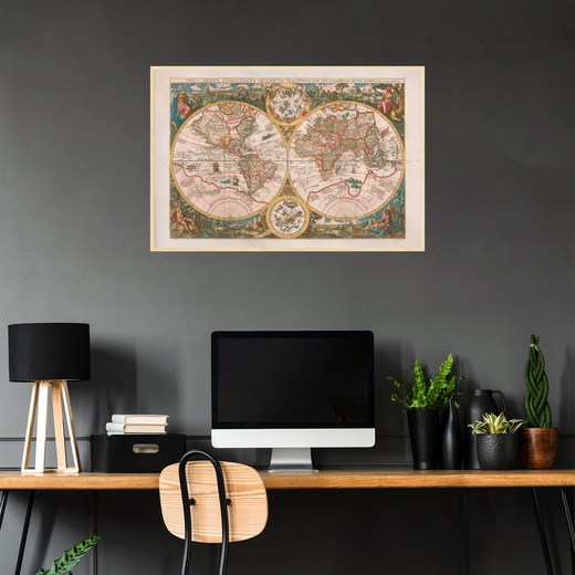 Johannes Baptista Vrients - Old World Map (1596) 2