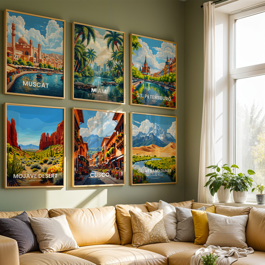 Cusco Travel Print - Vintage Travel Art Poster 8
