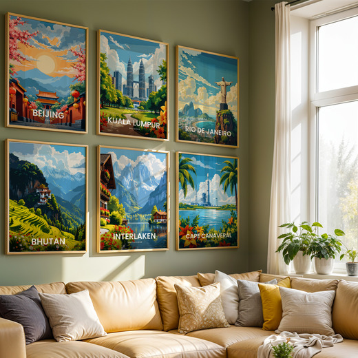 Interlaken Travel Print - Vintage Travel Art Poster 8