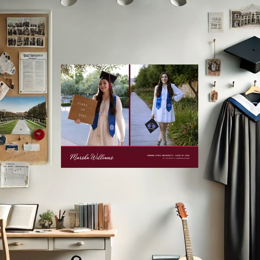 Graduation Photo Shoot Poster - Photo Collage Print 8