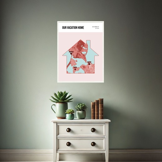 Our Vacation Home Poster - Street Map 8