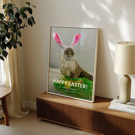Easter Pet Poster - Photo Collage Print 8