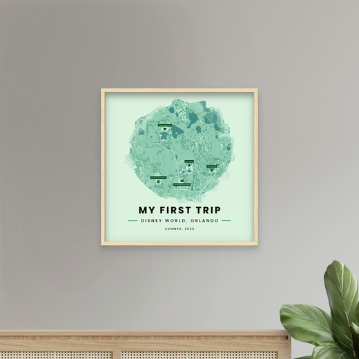 My First Trip Poster - Street Map 9