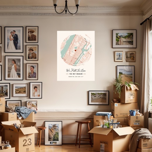 Where We Fell In Love Poster - Street Map 8