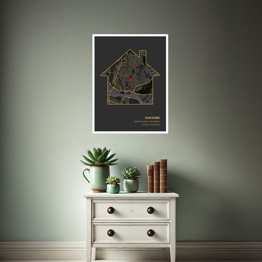Our Home Poster - Street Map 7