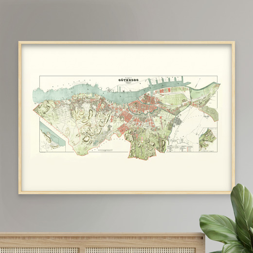 Ludvig Simon - Gothenburg map (1888) 7