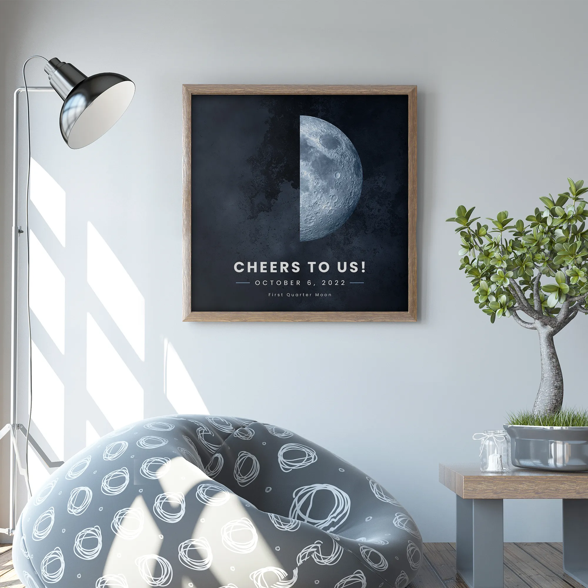 Custom Moon Phases Posters - Unique Custom Moon Phases Designs