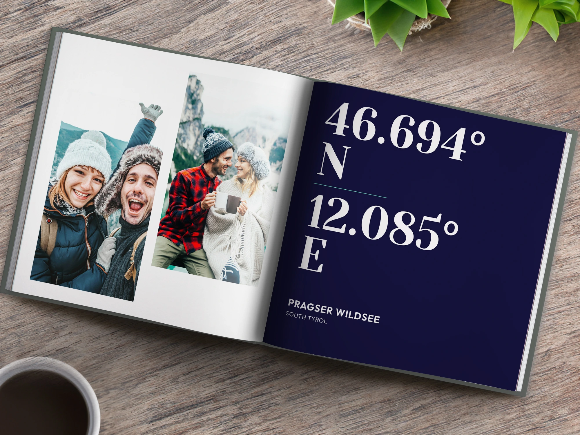 Places Book - A Photo Book Of Cities & Countries You've Seen